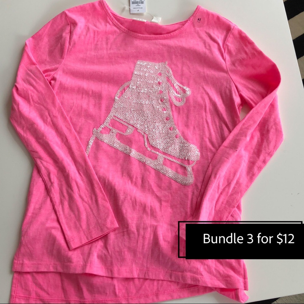 Gap Sequin long Sleeve Tee